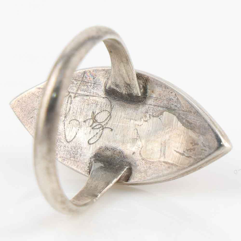 1970s Coral Ring