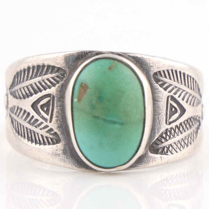 1940s Cerrillos Turquoise Ring