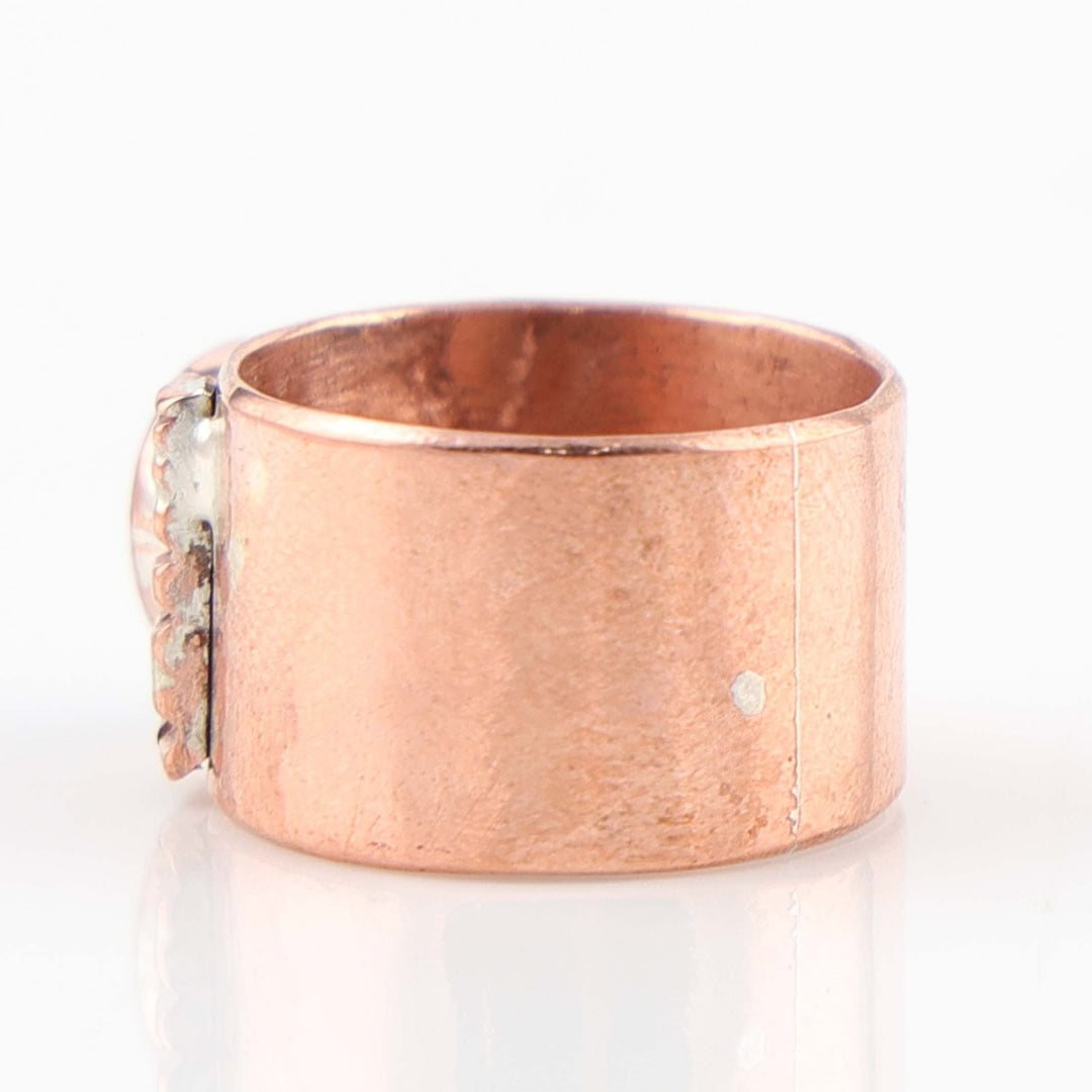 Turquoise and Copper Ring