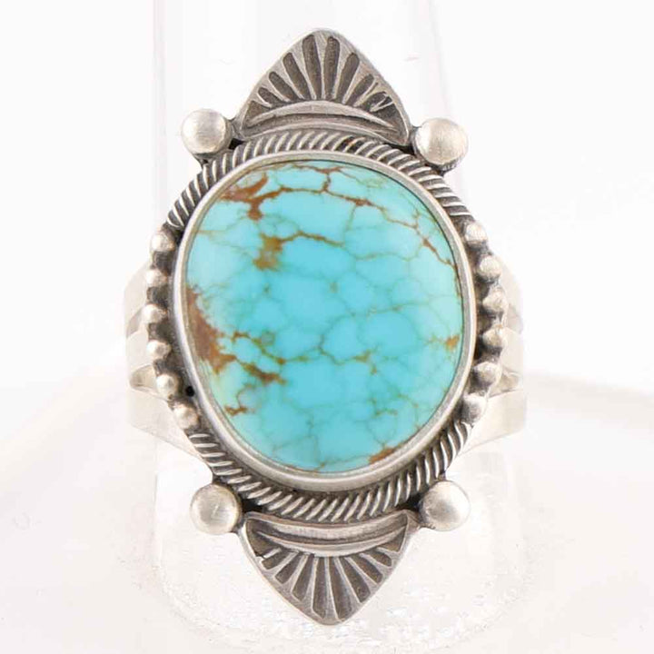 Number Eight Turquoise Ring