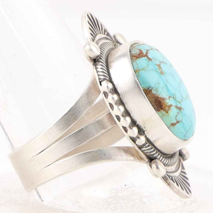 Number Eight Turquoise Ring
