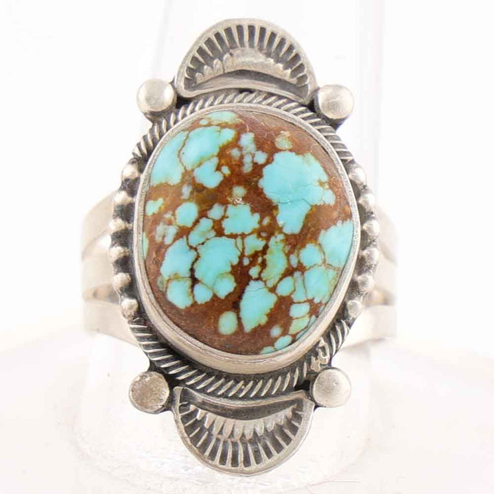 Number Eight Turquoise Ring