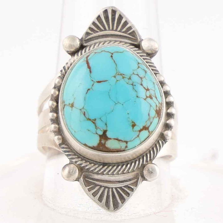 Number Eight Turquoise Ring