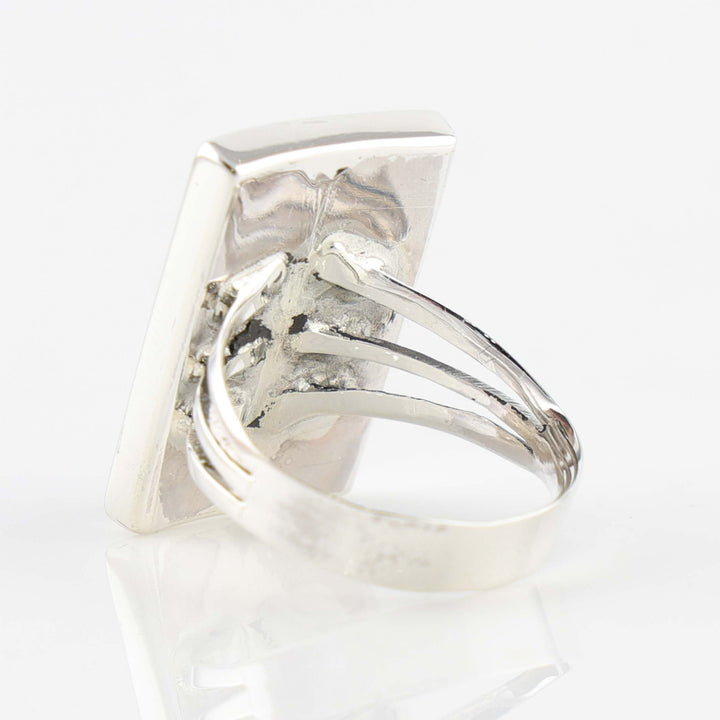 Jet and Turquoise Ring