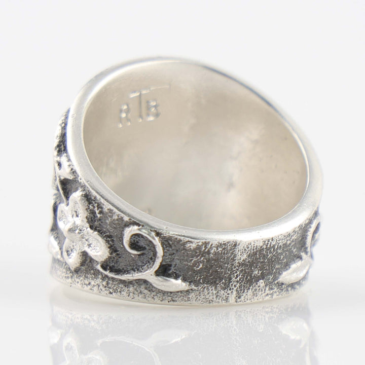 Coral Floral Ring