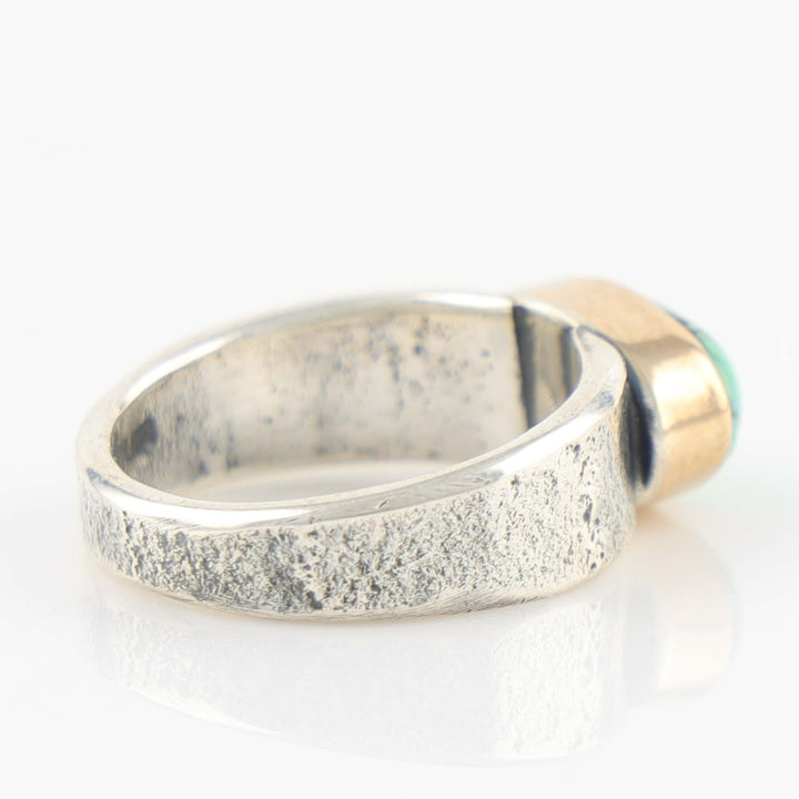 Gold and Turquoise Ring