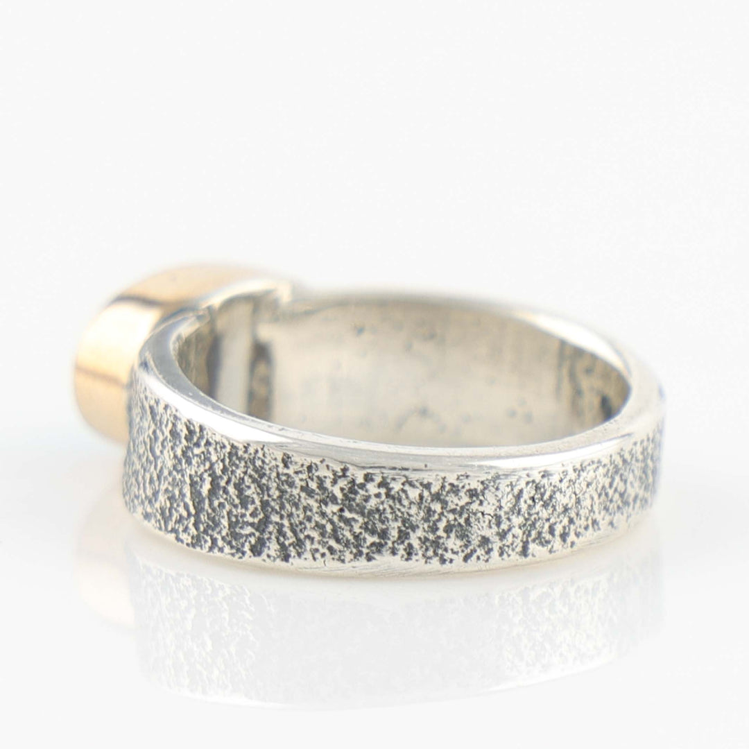Gold and Turquoise Ring