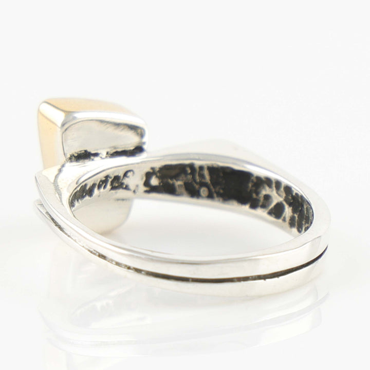 Gold and Turquoise Ring