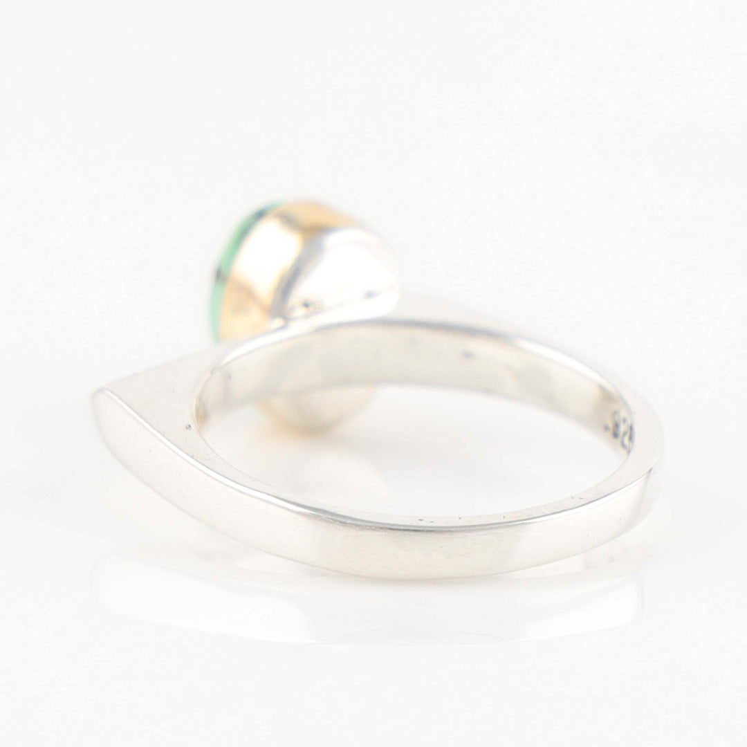 Gold and Turquoise Ring