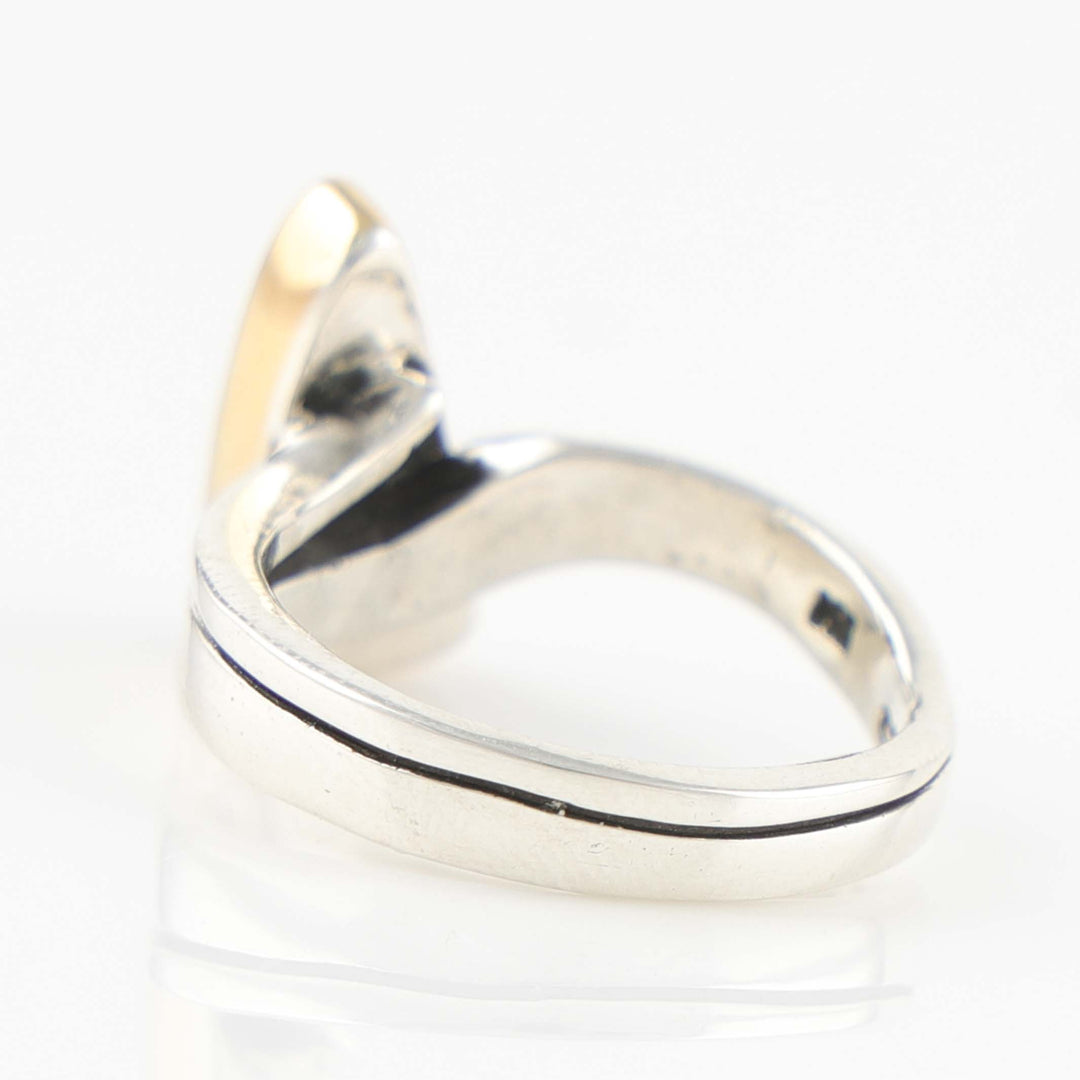 Gold and Turquoise Ring