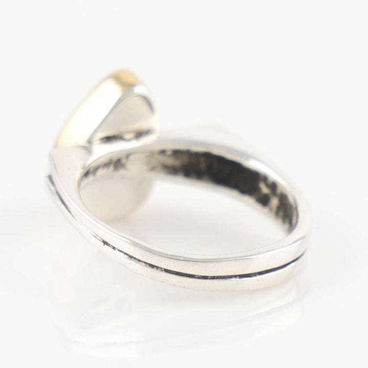 Gold and Turquoise Ring