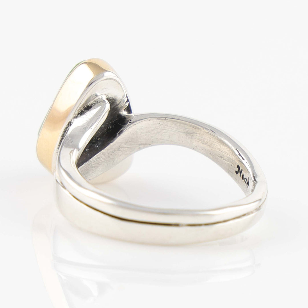 Gold and Turquoise Ring