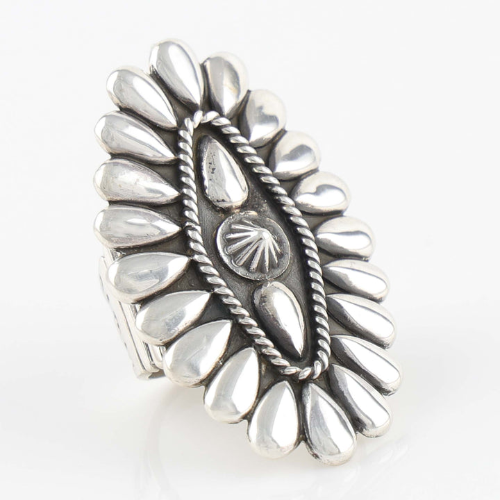 Stamped Silver Ring
