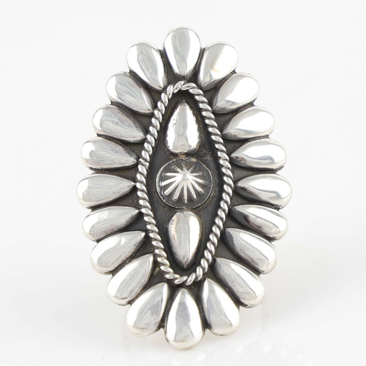 Stamped Silver Ring