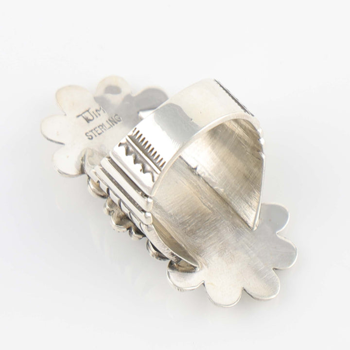 Stamped Silver Ring