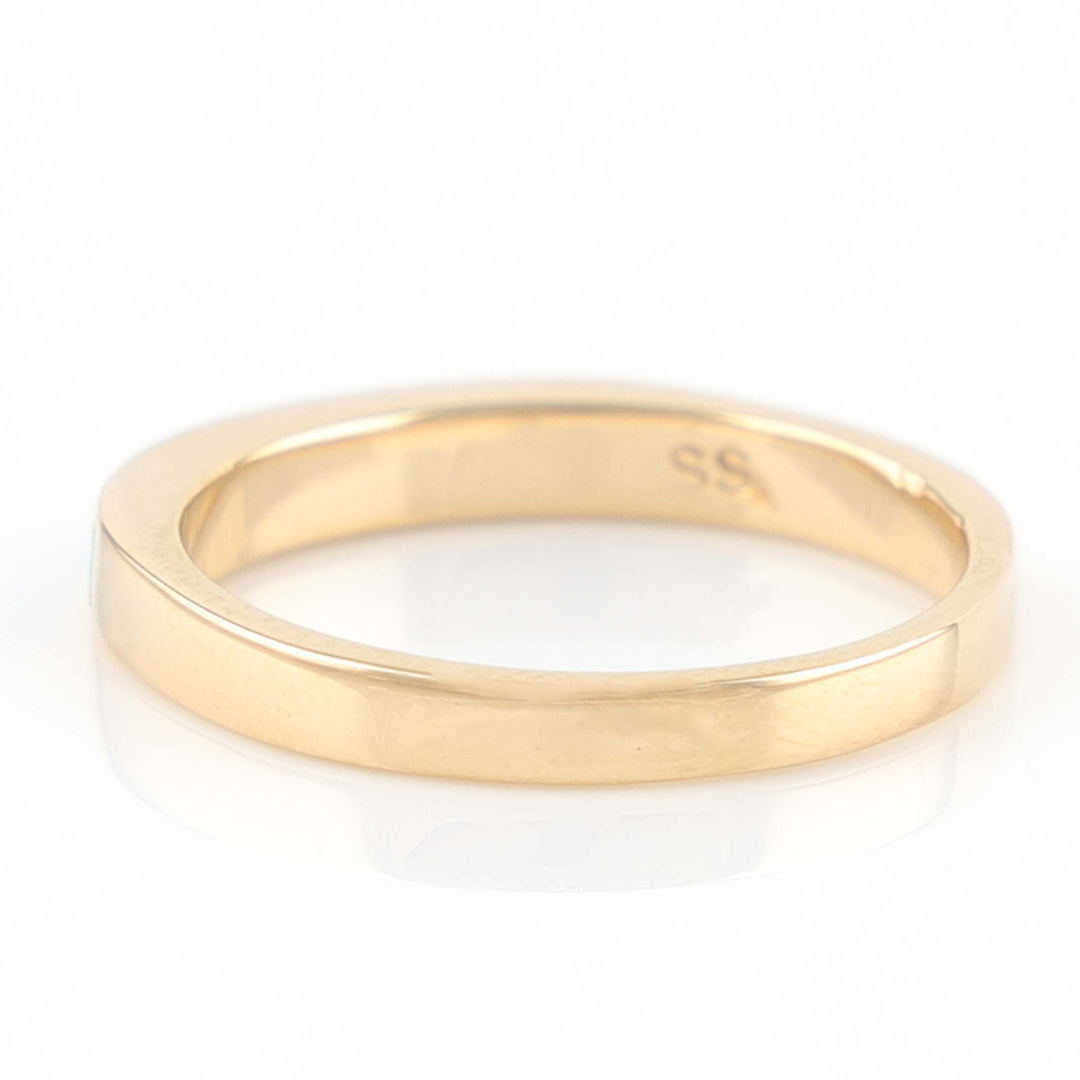 Gold and Turquoise Ring