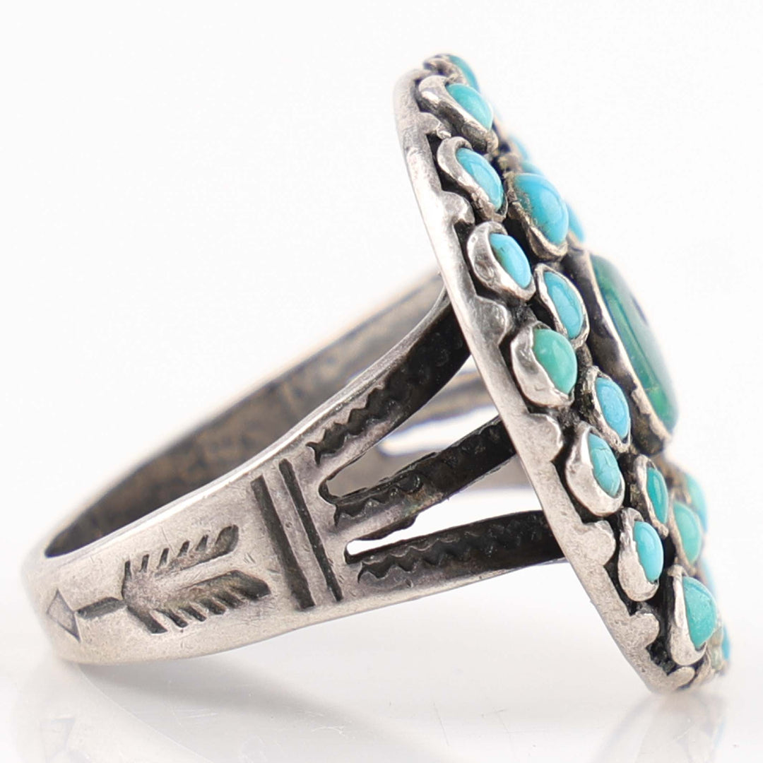 1940s Turquoise Ring