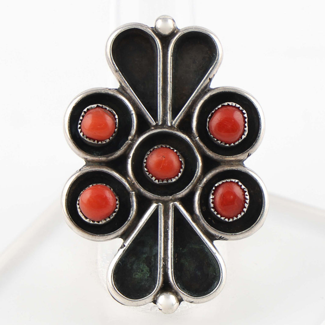 1970s Coral Ring