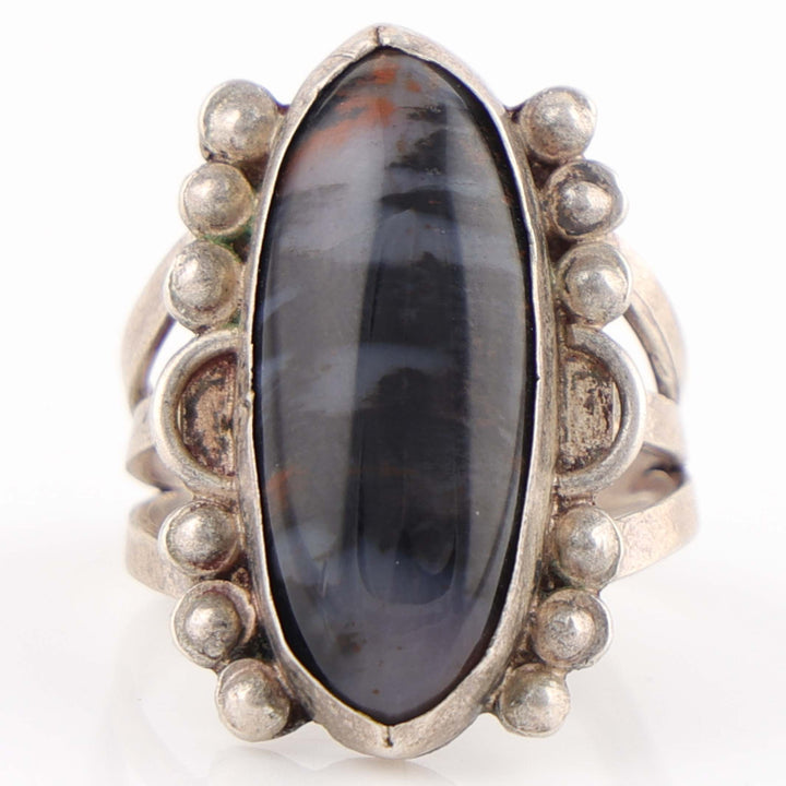 1950s Petrified Wood Ring
