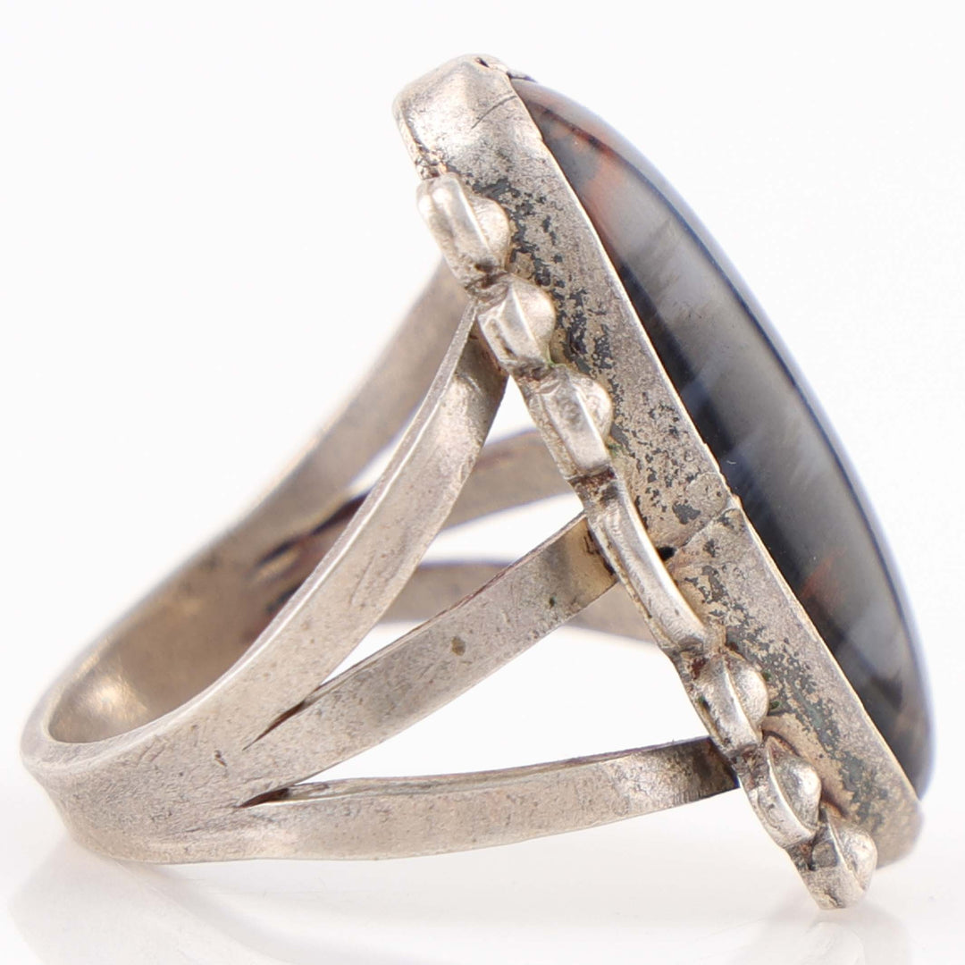 1950s Petrified Wood Ring