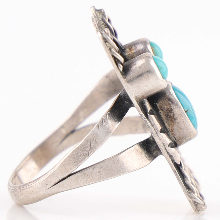 1960s Turquoise Owl Ring