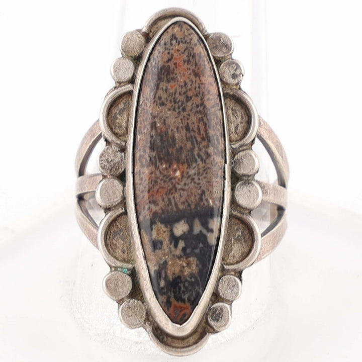 1940s Petrified Wood Ring