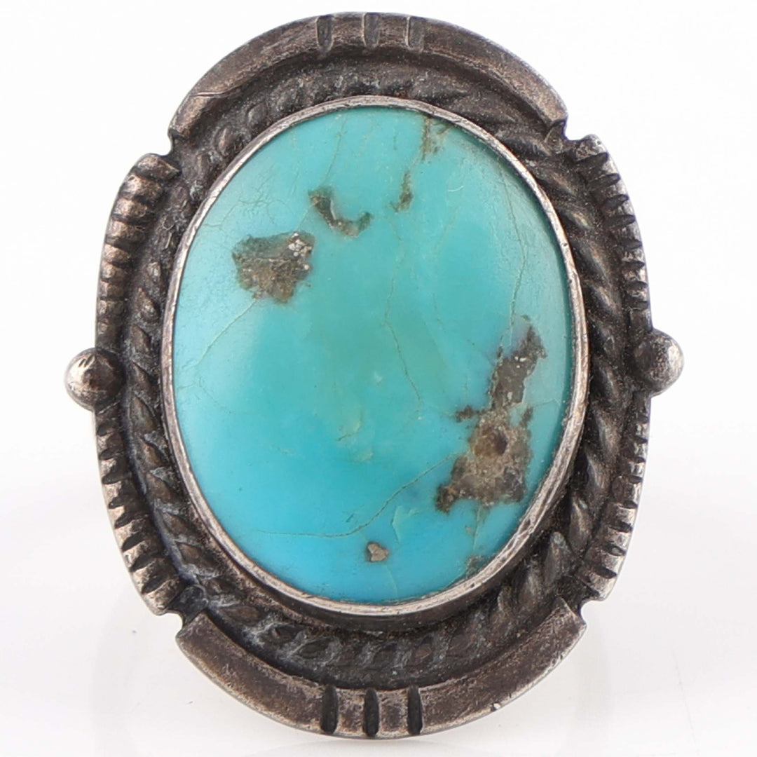 1940s Turquoise Ring