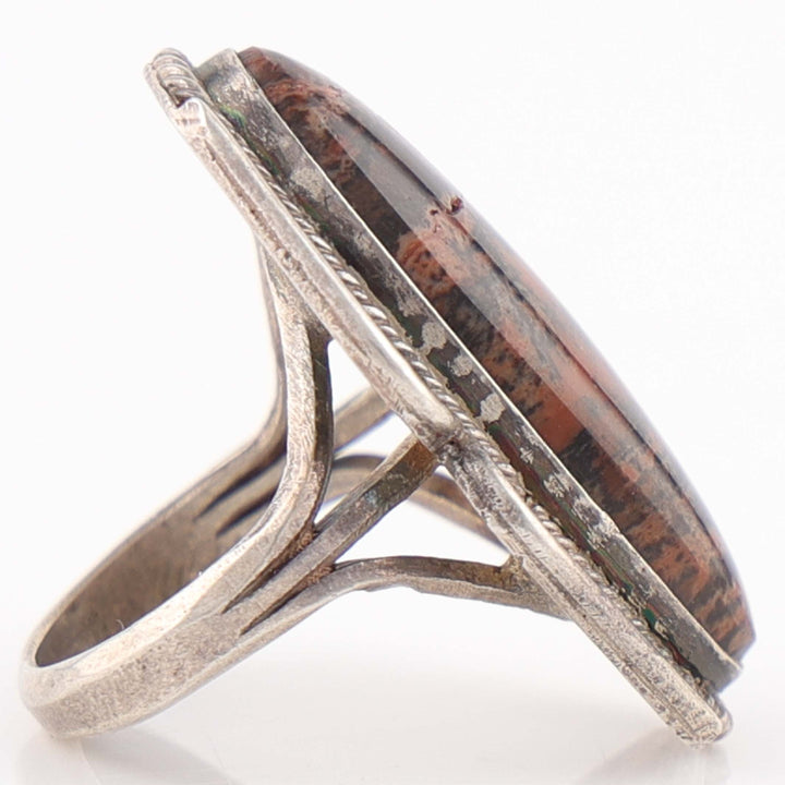 1940s Petrified Wood Ring