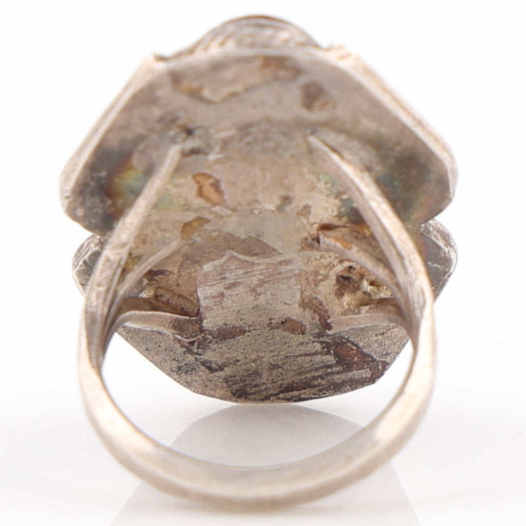 1940s Petrified Wood Ring