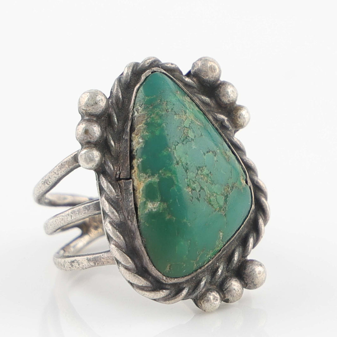 1930s Cerrillos Turquoise Ring