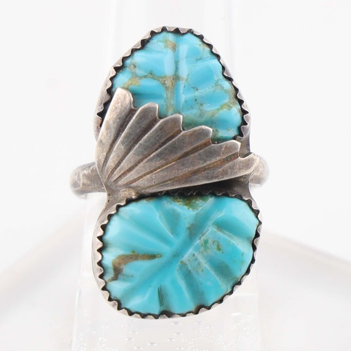 Turquoise Leaf Ring