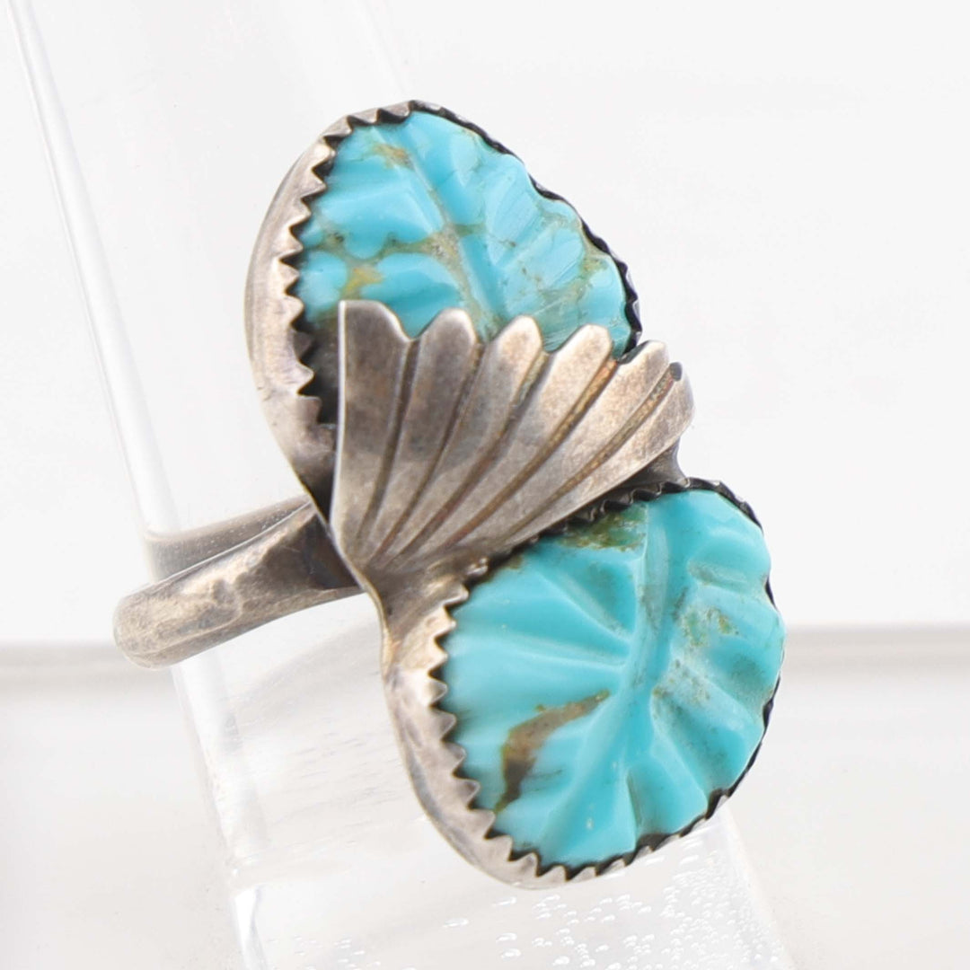 Turquoise Leaf Ring