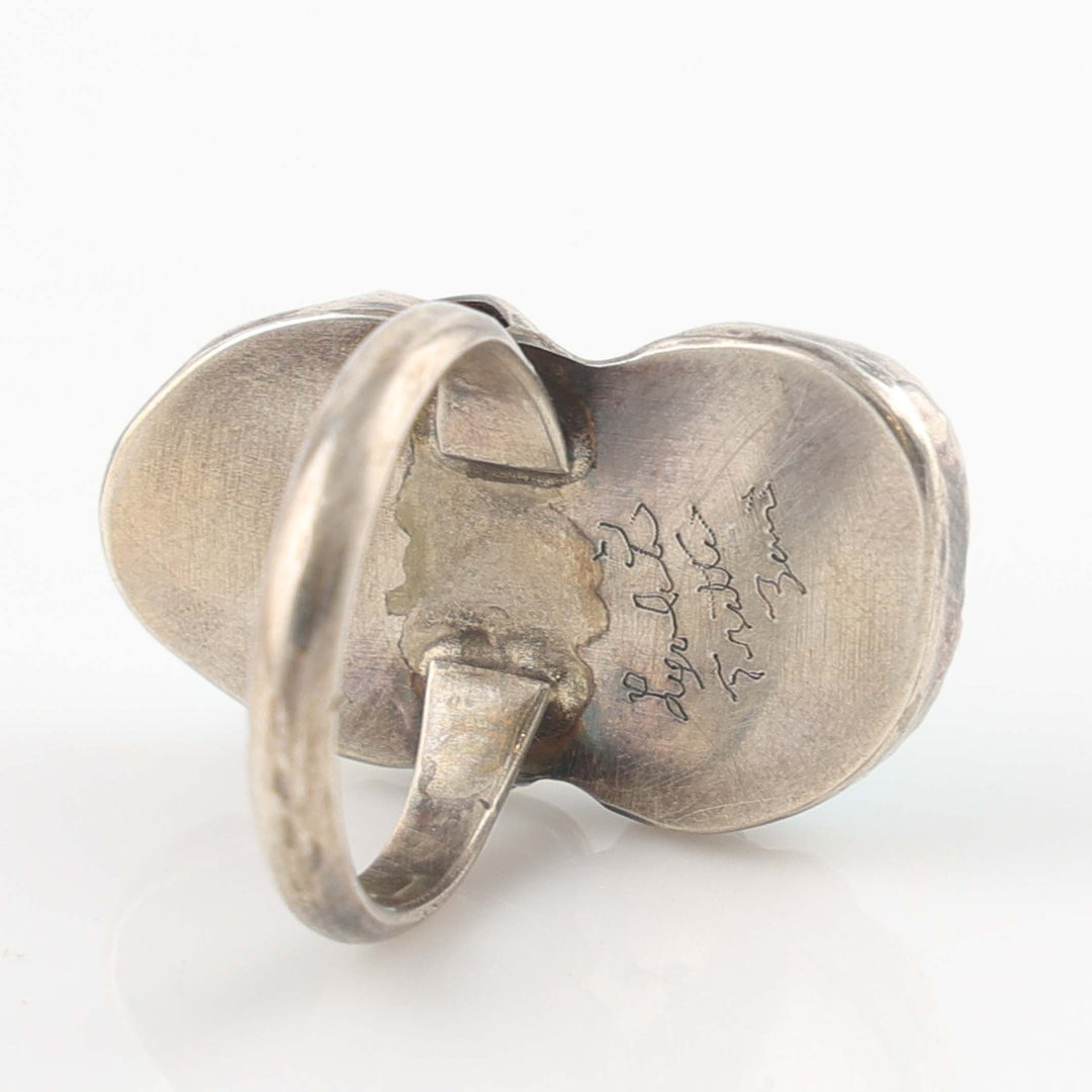 Turquoise Leaf Ring