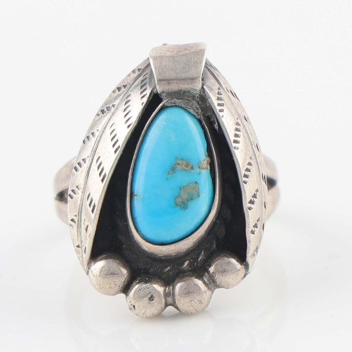 1970s Turquoise Ring