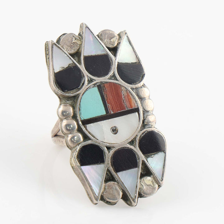 1950s Sunface Ring
