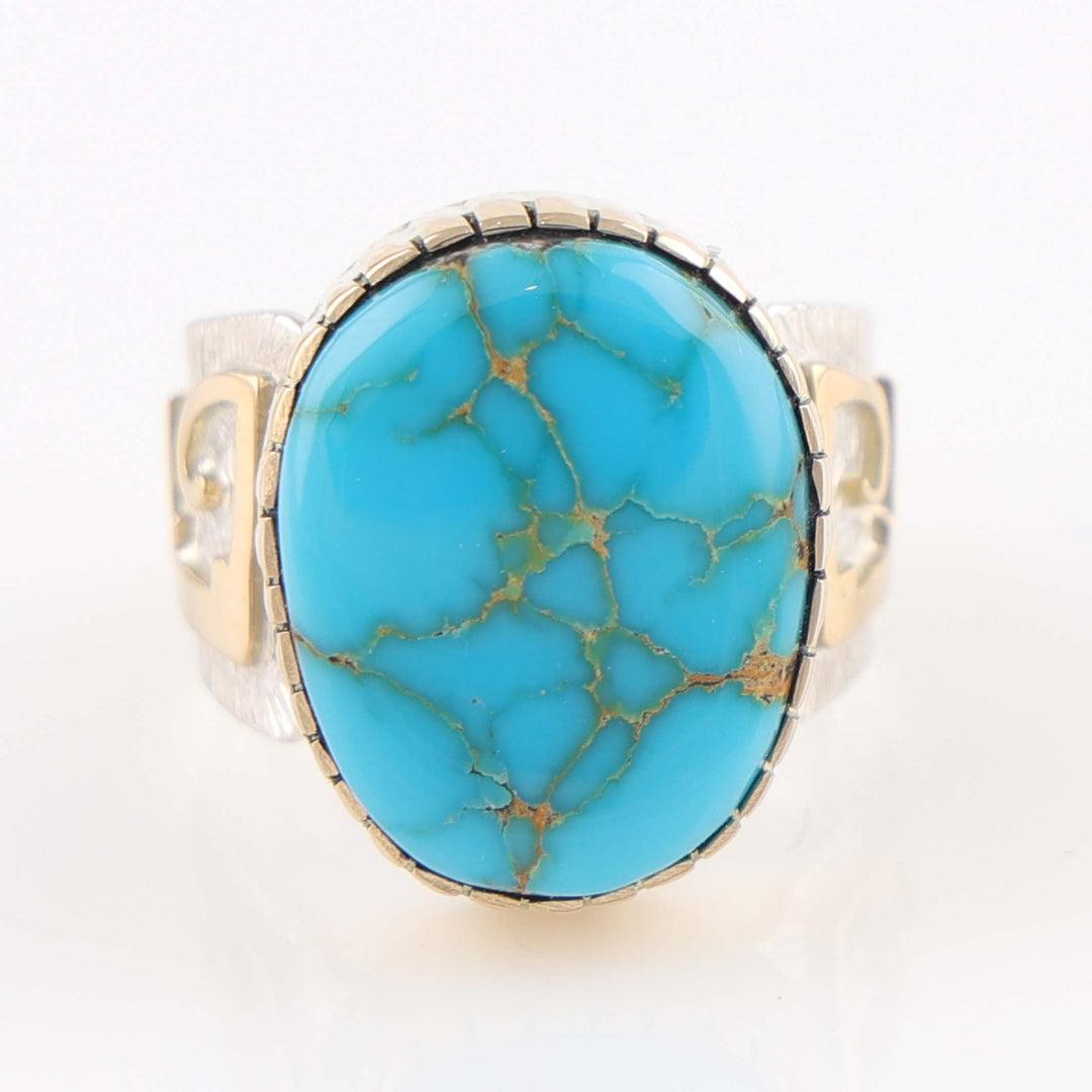 Lone Mountain Turquoise Ring