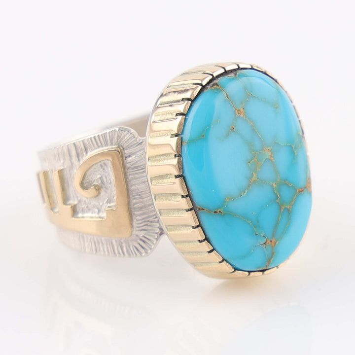 Lone Mountain Turquoise Ring