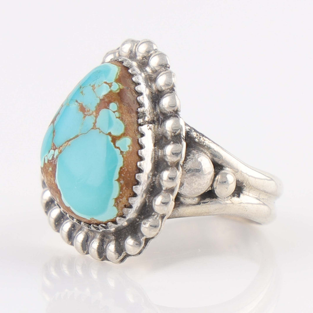 Number Eight Turquoise Ring