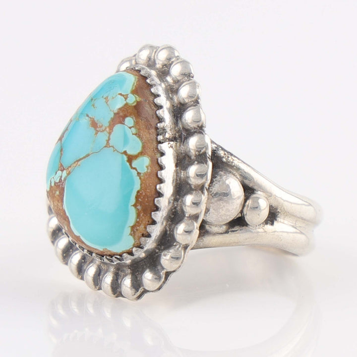 Number Eight Turquoise Ring