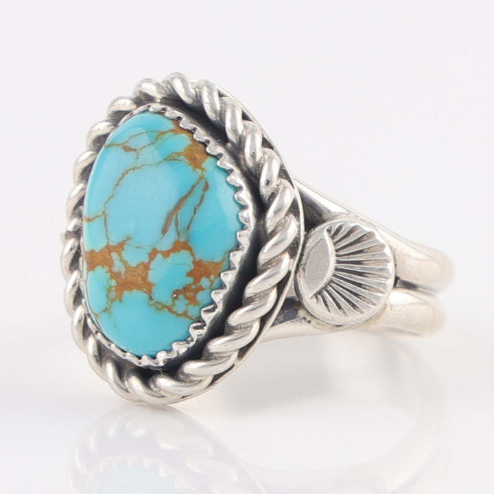 Number Eight Turquoise Ring