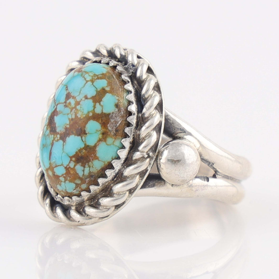 Number Eight Turquoise Ring