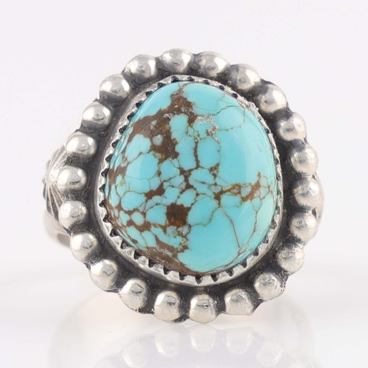 Number Eight Turquoise Ring