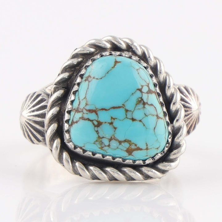 Number Eight Turquoise Ring