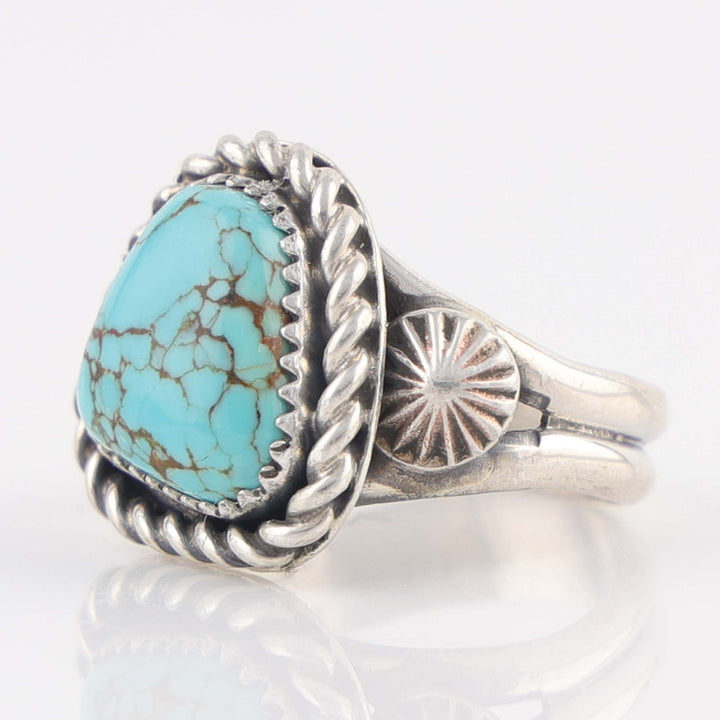 Number Eight Turquoise Ring