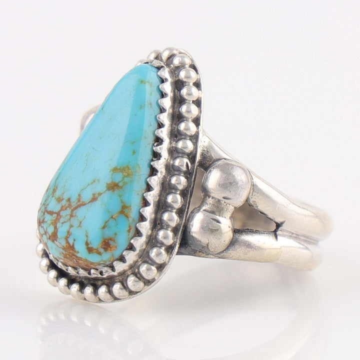 Number Eight Turquoise Ring