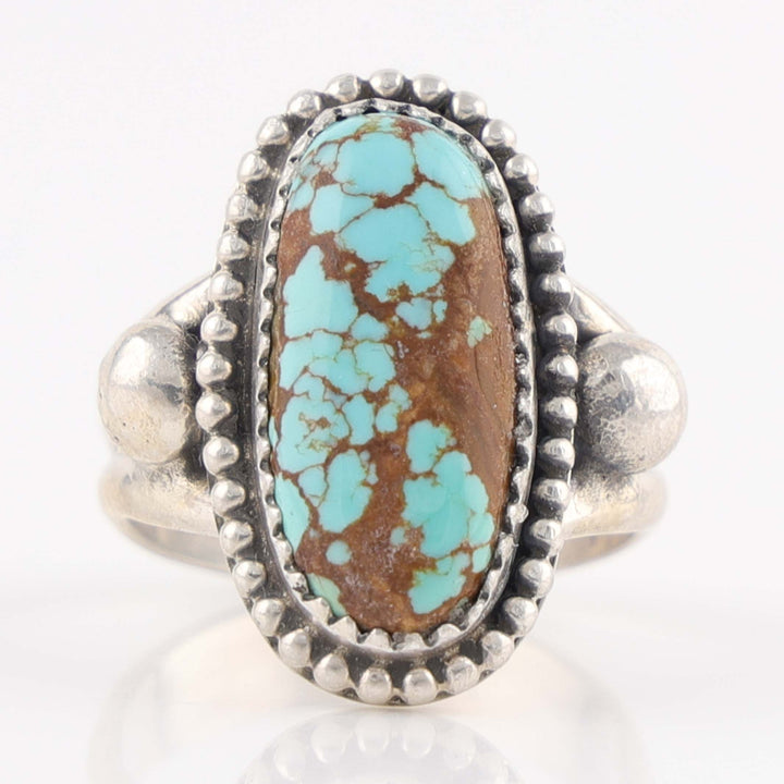 Number Eight Turquoise Ring