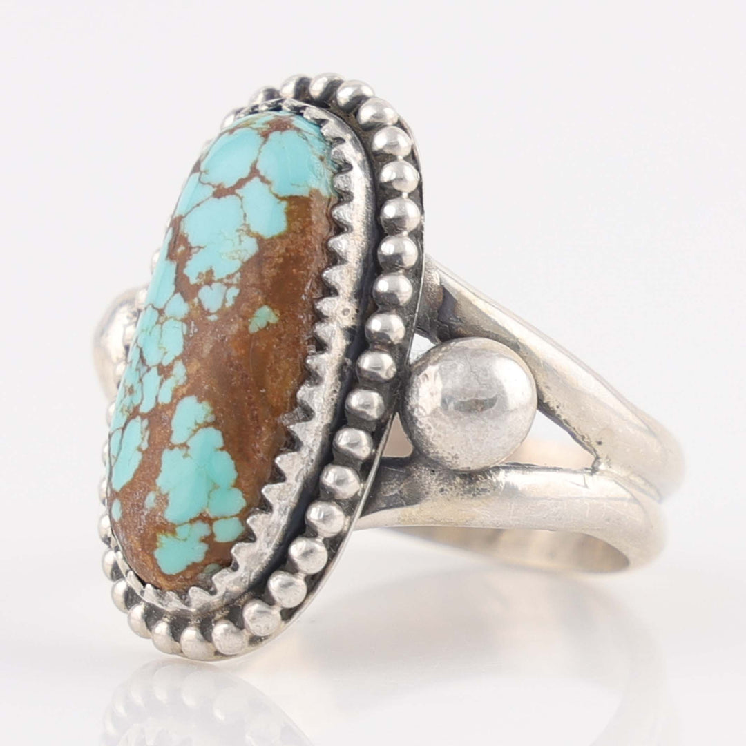 Number Eight Turquoise Ring