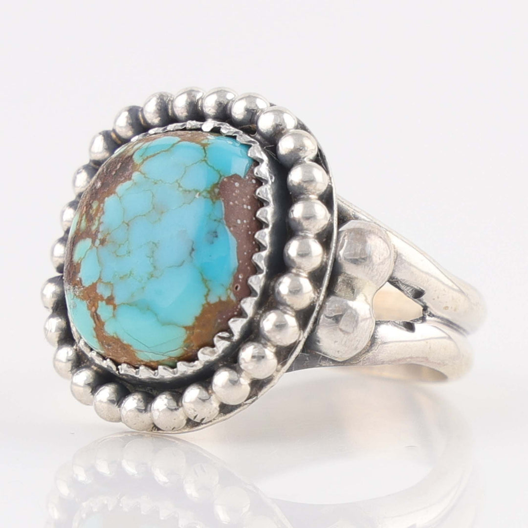 Number Eight Turquoise Ring