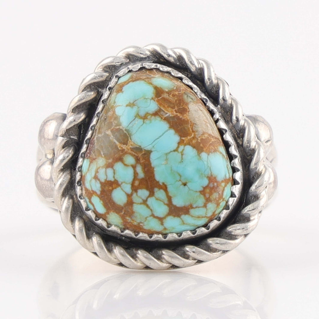 Number Eight Turquoise Ring