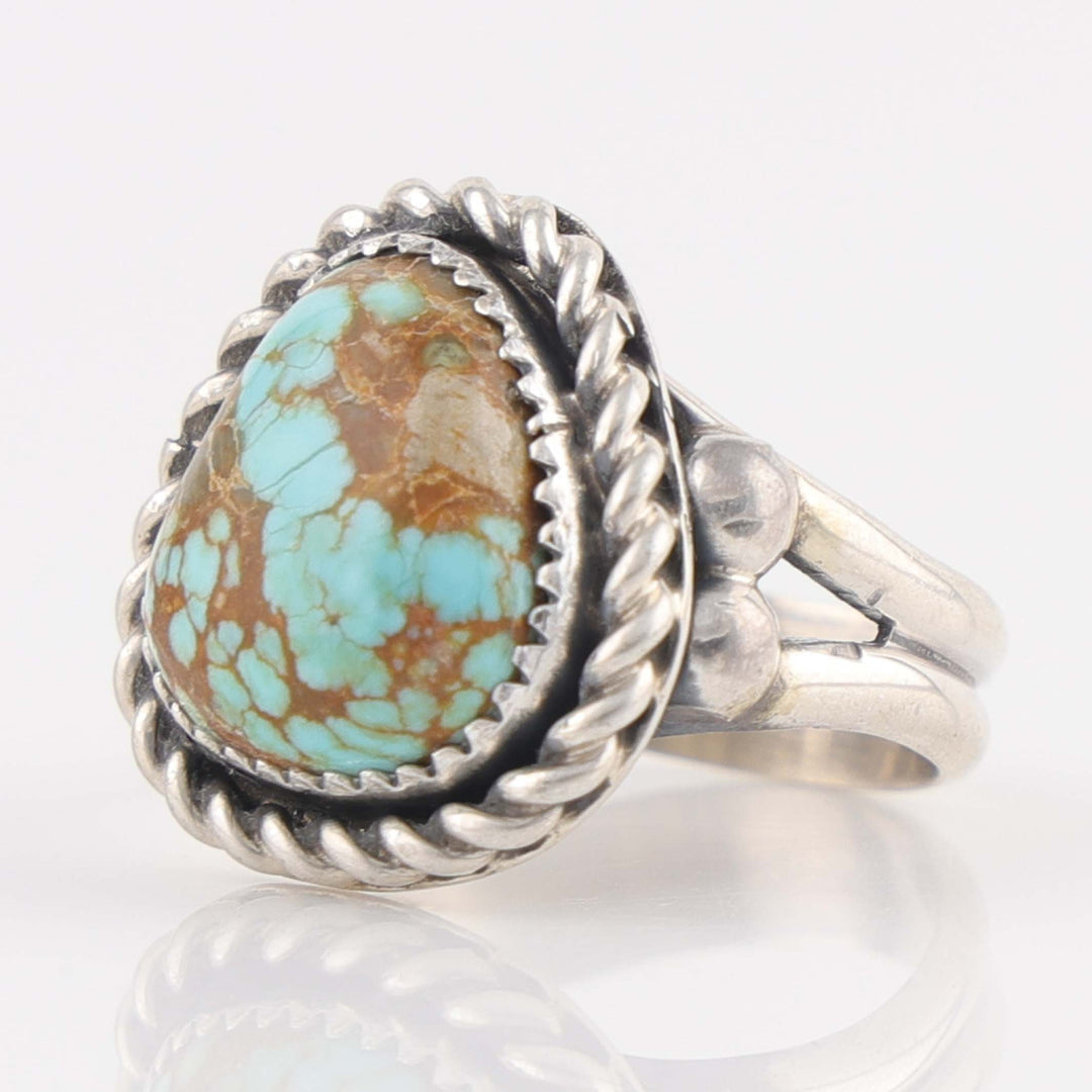 Number Eight Turquoise Ring